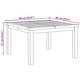 preview thumbnail 49 of 47, vidaXL Coffee Table Brown in Solid Teak Wood