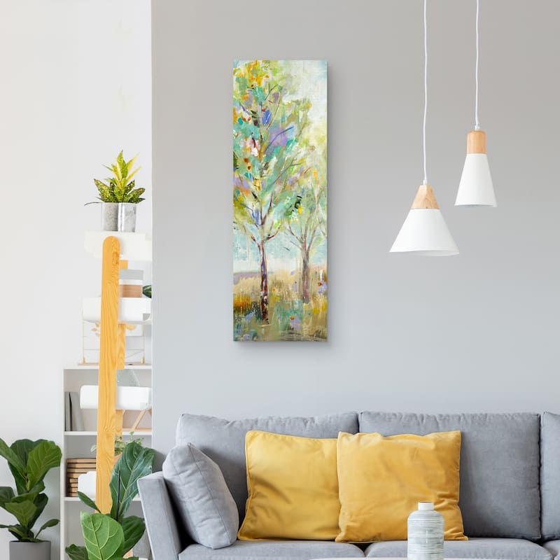 Spring Greenery Canvas Art Print