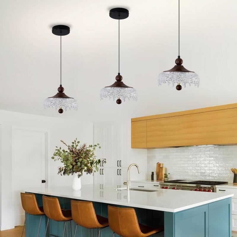 Farmhouse light fixture black light kitchen black pendant light