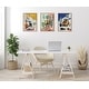 preview thumbnail 2 of 11, Kate and Laurel Sylvie Chill Out Framed Canvas Art Set by Rachel Lee