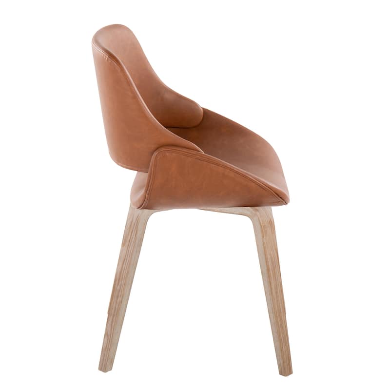 Carson Carrington Svellingen Dining Chair with Bent Wood Legs (Set of 2)