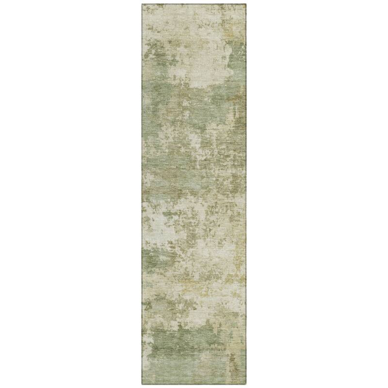 Machine Washable Indoor/ Outdoor Modern Jenna Chantille Rug