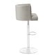 preview thumbnail 16 of 28, SAFAVIEH Couture Zayna Adjustable Barstool. - 21.3"x22.1"x44.1"