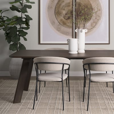 Welborn 72"-84" Wood Rectangular Dining Table