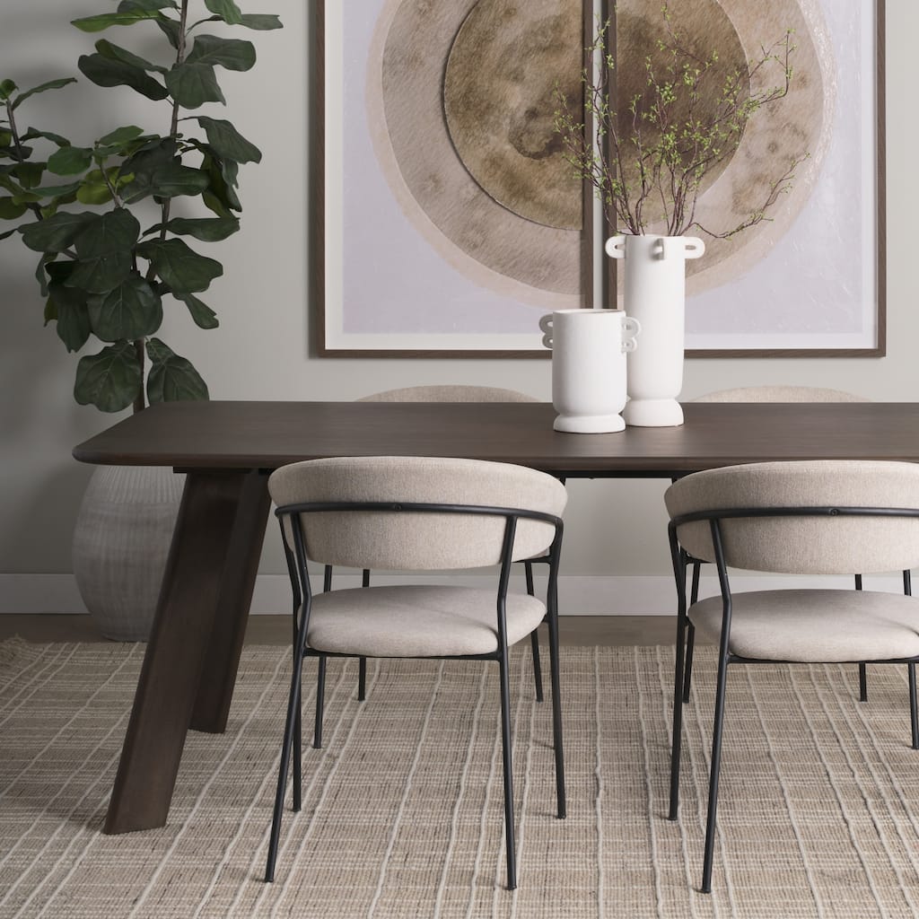 Welborn 72"-84" Wood Rectangular Dining Table