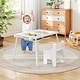 preview thumbnail 11 of 19, Costway Sensory Table & Chair Set for Kids 2-8 with Foldable Bins for - See Details