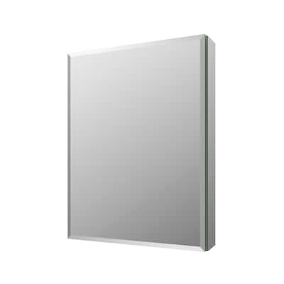 Fresca FMC8058-BE Senza 20" x 26" Frameless Single Door Medicine