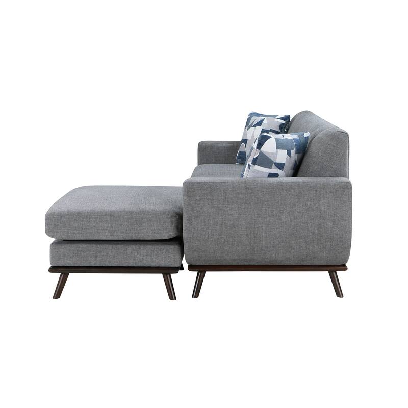 Tarsilla Chenille Reversible Sofa Chaise