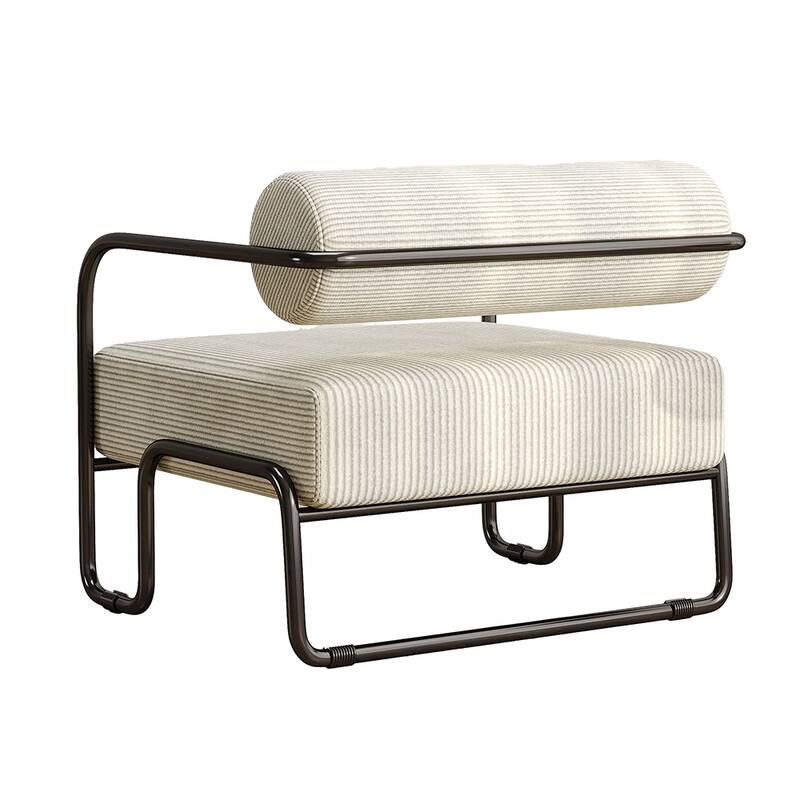 Upholstered Accent Chair Lazy Sofa Chair