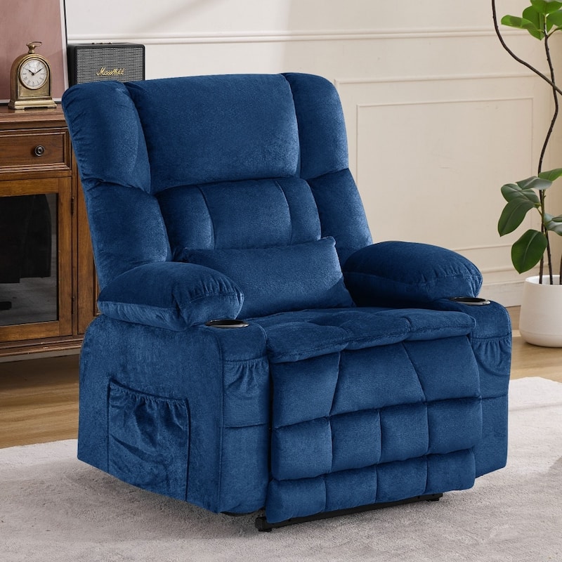 Dual Motor Large Power Lift Recliner Chair with Knead the Waist and Heat