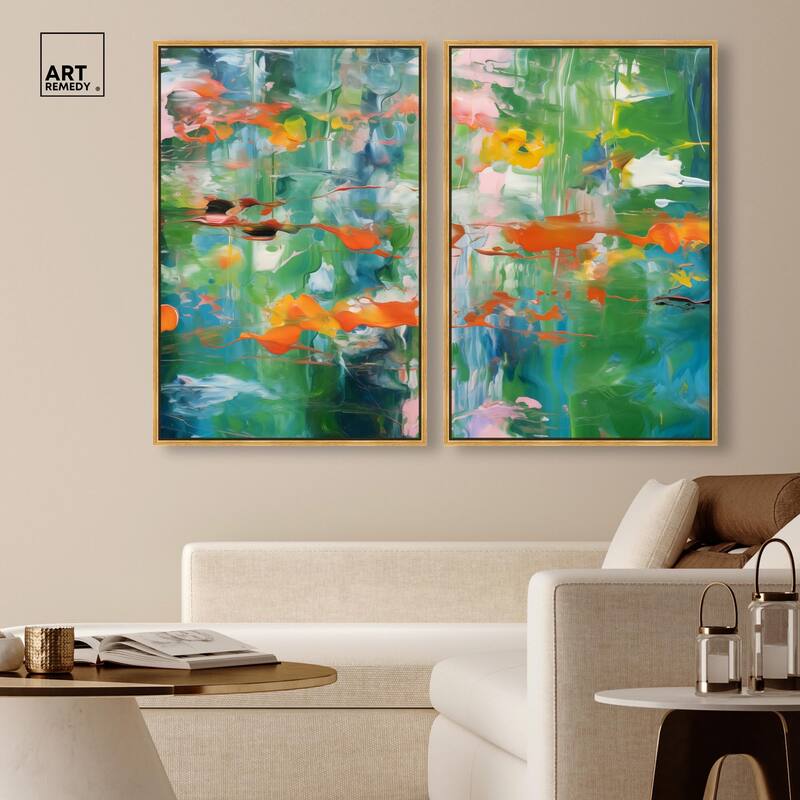 Jungle Serenade Canvas Set of 2 by Art Remedy