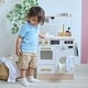 preview thumbnail 18 of 40, Teamson Kids Little Chef Lake Tahoe Wooden Play Kitchen - Washer & Mini Garden
