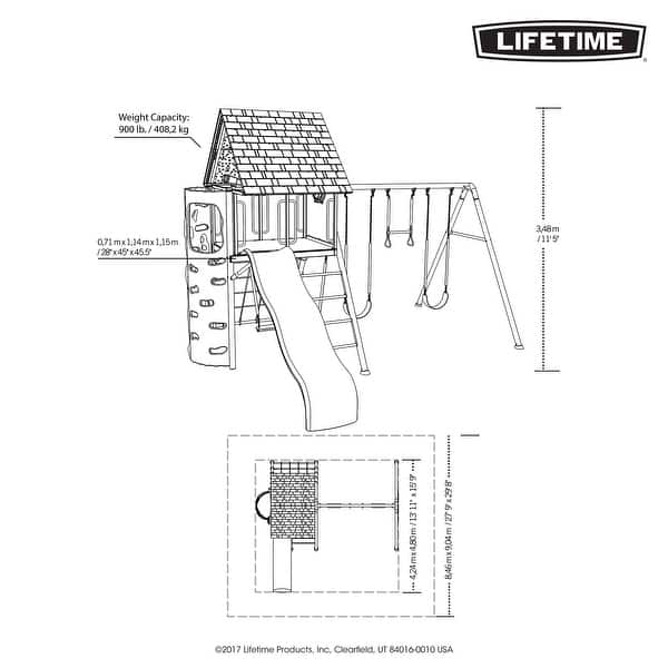 Lifetime Big Stuff ® Swing Set