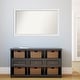 preview thumbnail 76 of 190, Wall Mirror Choose Your Custom Size - Extra Large, Blanco White Wood