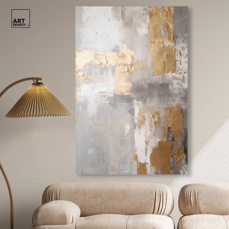 Woven Reminiscence II Canvas by Art Remedy, Gallery Wrapped