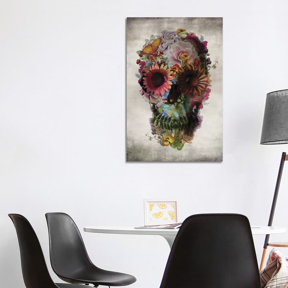 iCanvas "Skull No. 2" by Ali Gulec Canvas Print