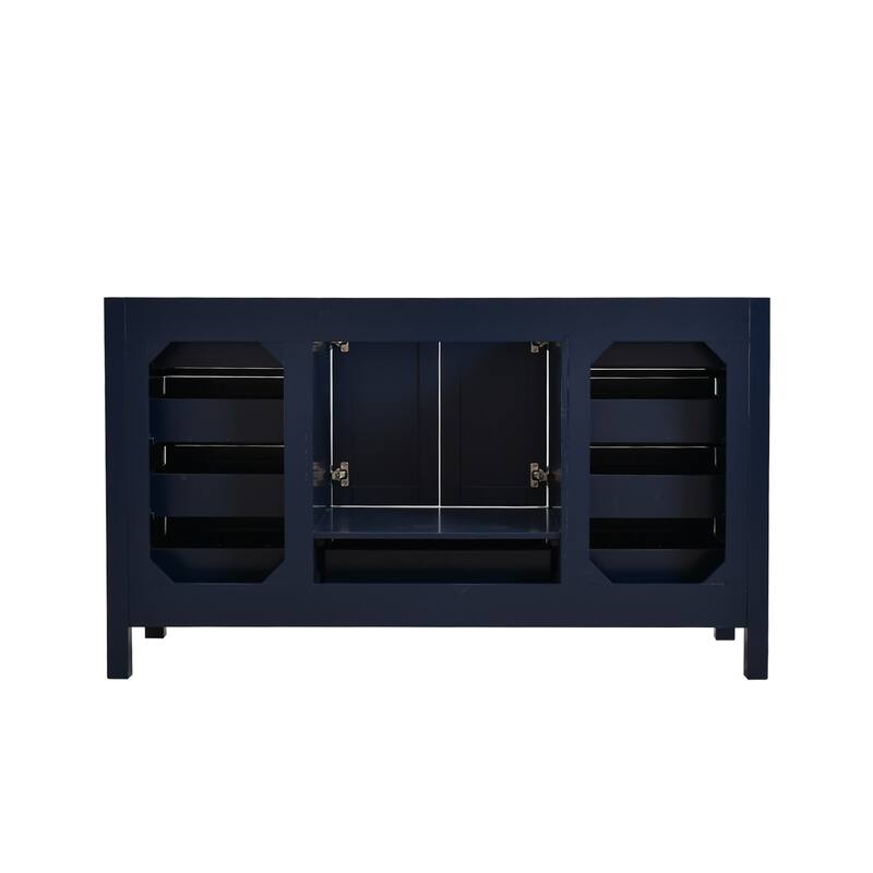 PROOX 60 in. W x 22in.D Freestanding Bath Vanity Engineered Top Single Rectangular Sink