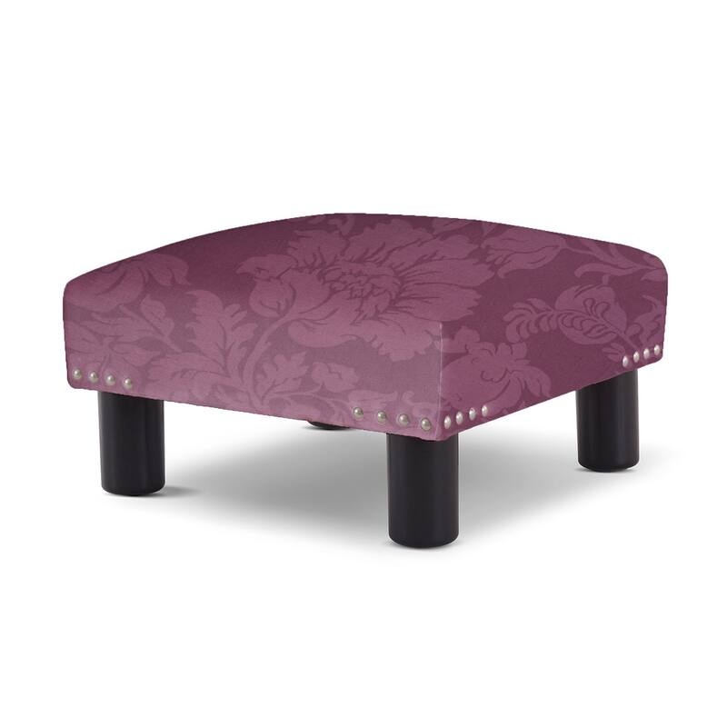 Jules 16" Square Footstool Ottoman