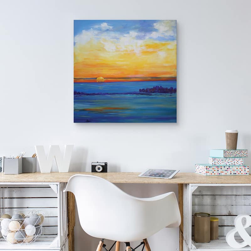 Independence Day Sunset by Alexi Fine Canvas Art Print