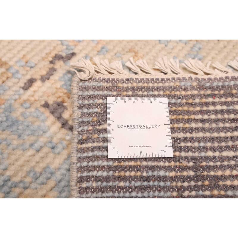 ECARPETGALLERY Hand-knotted Legacy Light Khaki Wool Rug - 5'5 x 8'5