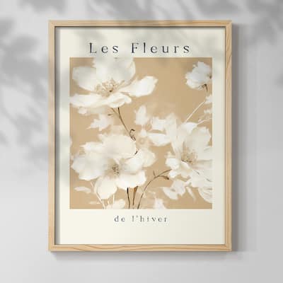 Vintage Floral Print XXXII -Framed Print