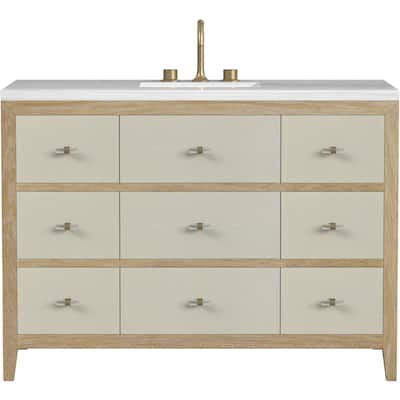 James Martin Vanities D604-V48-3AF Celeste 48" Single Basin Wood