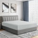 preview thumbnail 3 of 5, Swift Home Double Brushed Microfiber 16-Inch Deep Pocket Single Fitted Sheet