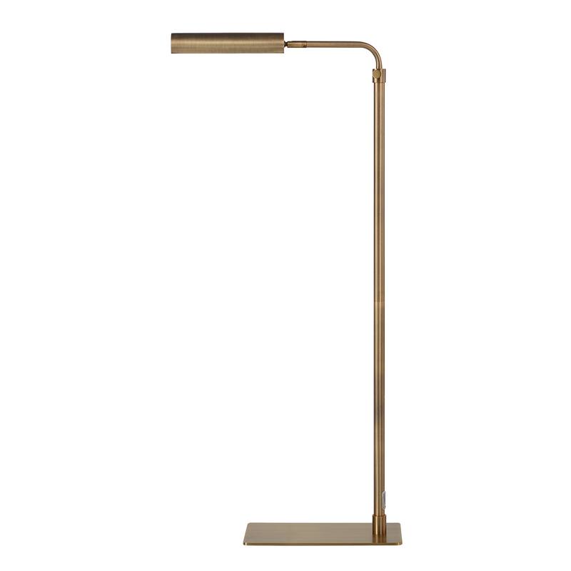 Kane 44.5" Height Floor Lamp, Yellow - 18 x 44.5-59.5(Adjustabale) x 7