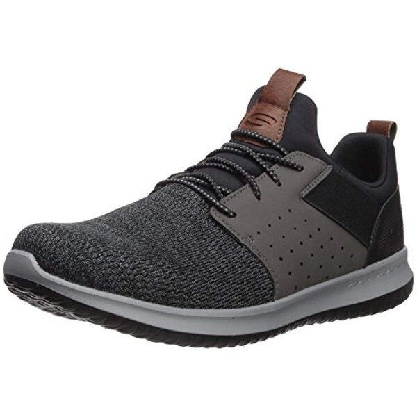 mens skechers wide fit with memory foam