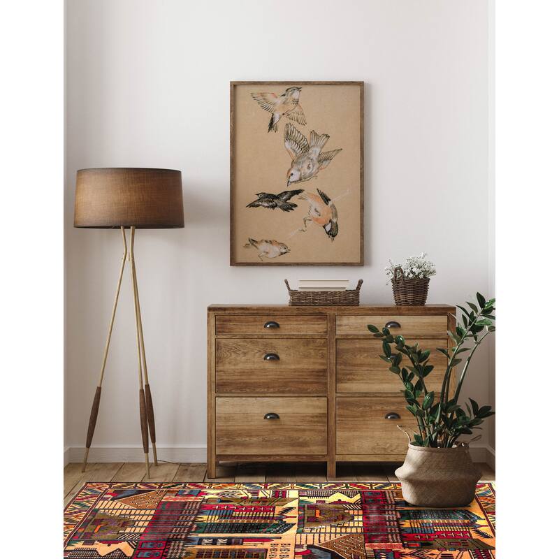 Teimani Brown Rug 2'10" x 4'7" - 2'10 x 4'7