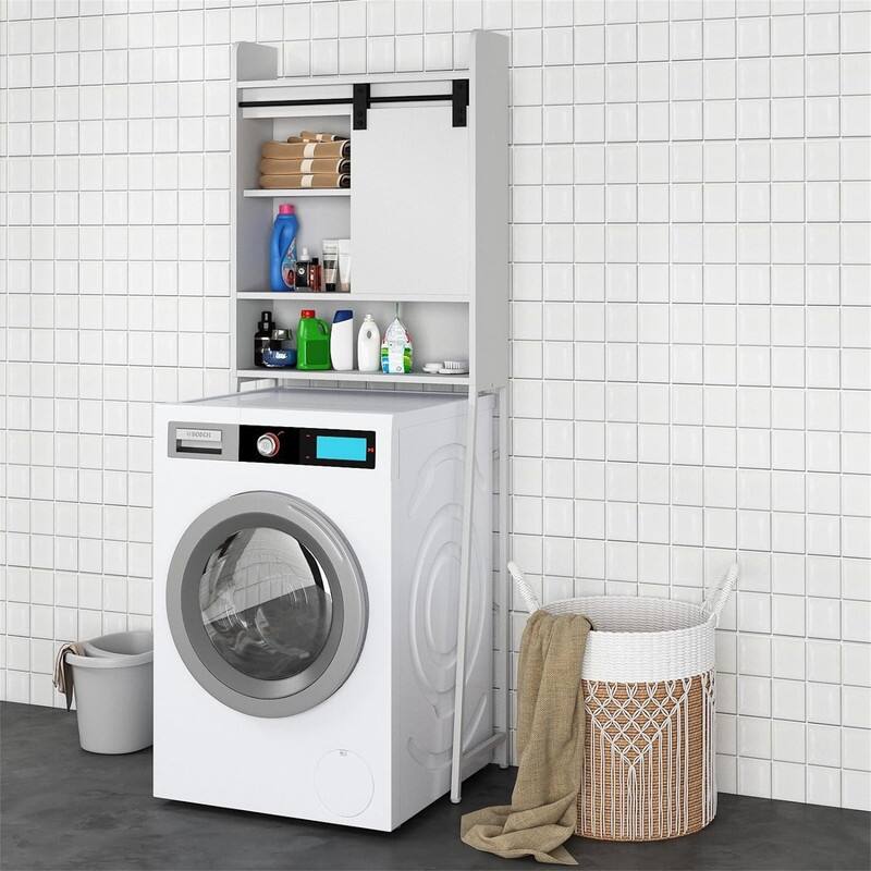 Over The Toilet Storage - 3.9"D x 21.6"W x 39"H