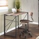 preview thumbnail 1 of 9, Carbon Loft Goddard Industrial Metal and Wood Office Desk