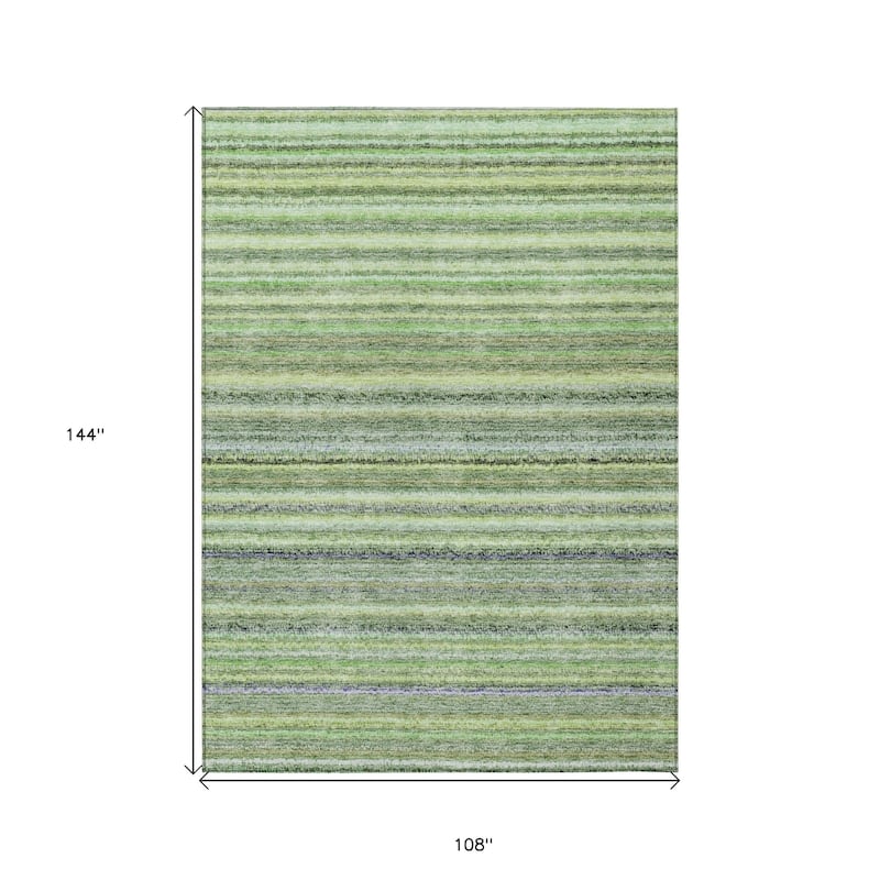 HomeRoots Striped Transitional Rectangle Outdoor Rug