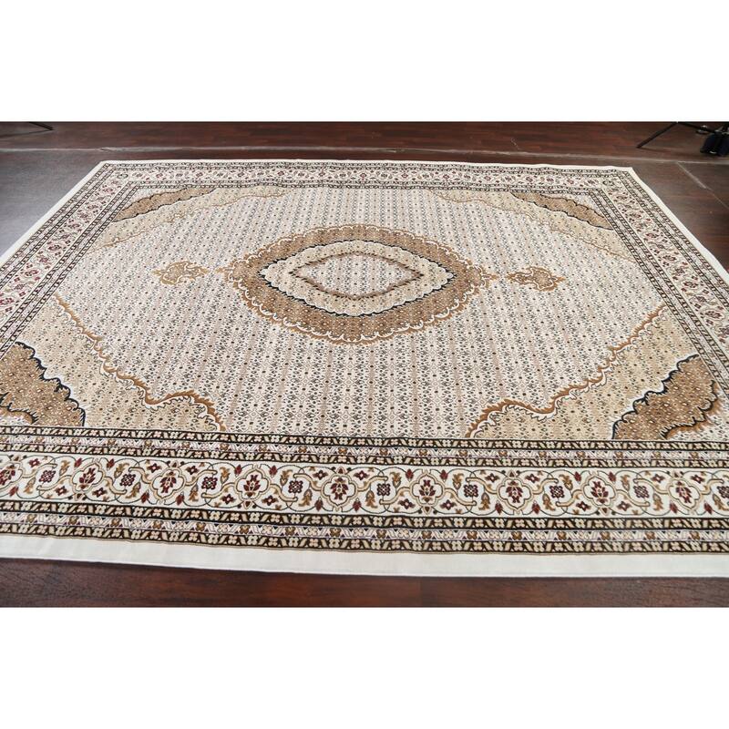 Geometric Tabriz Mahi Turkish Traditional Area Rug Oriental Carpet