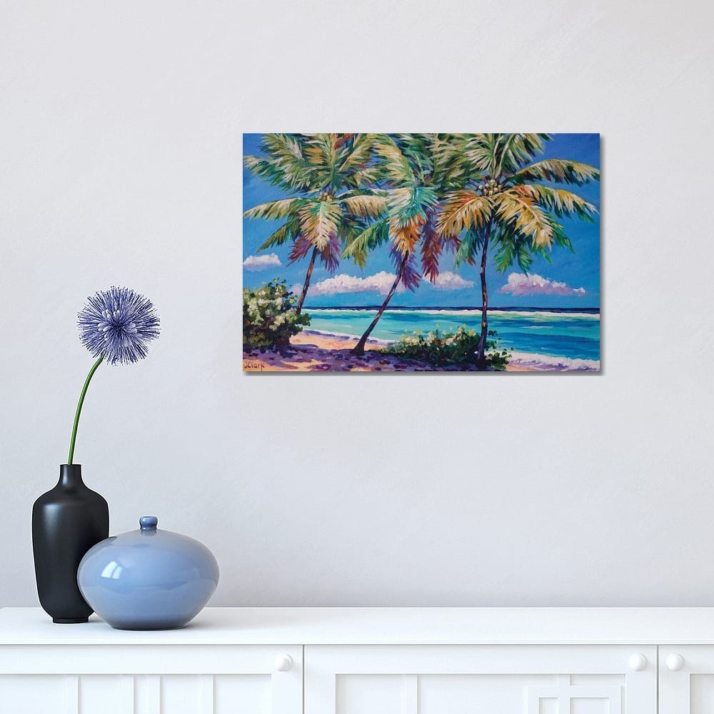 iCanvas "Three Palms" by John Clark Canvas Print