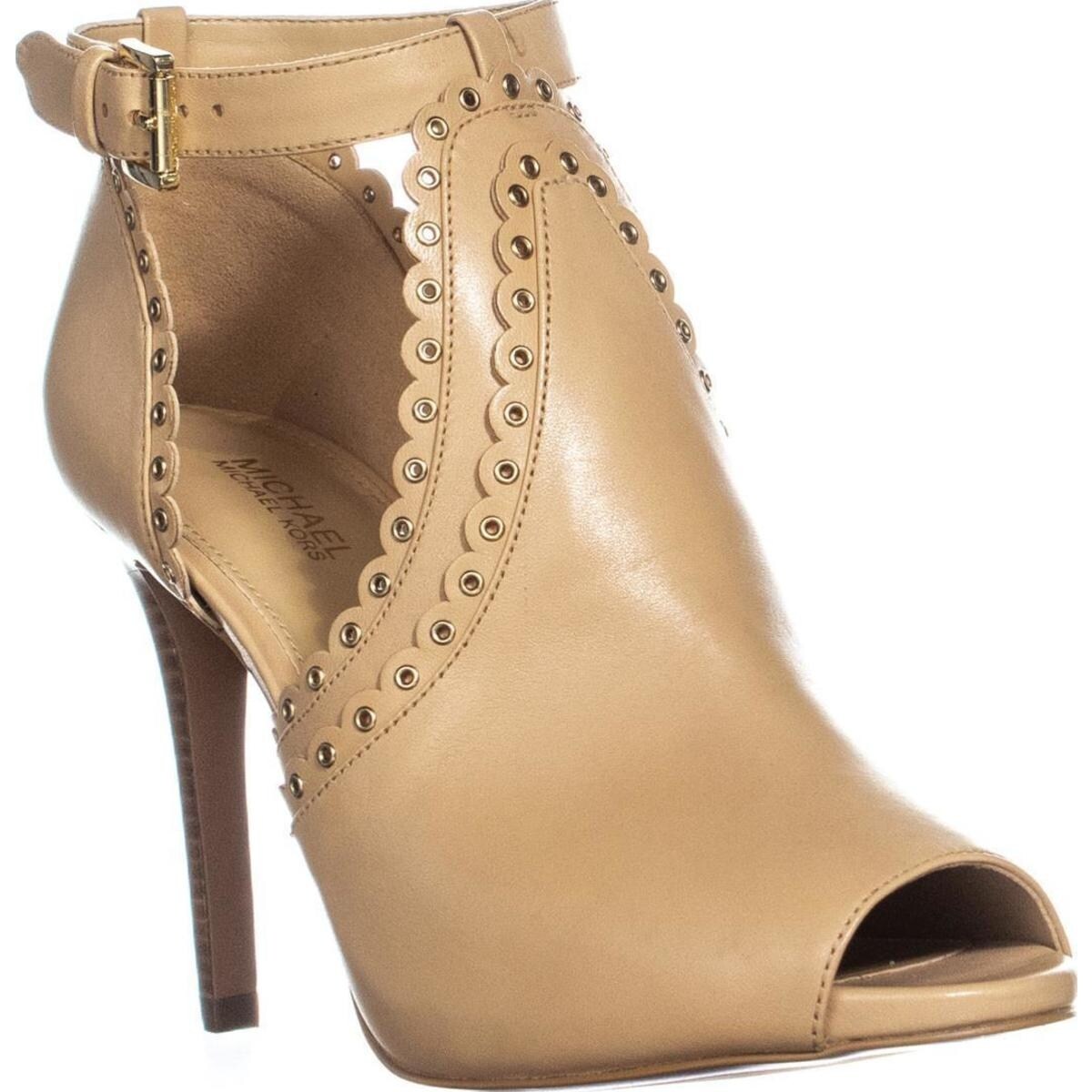 michael kors jessie open toe bootie
