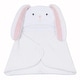 preview thumbnail 4 of 3, Lambs & Ivy Baby/Infant Luxury Cotton Terry Bunny Hooded Bath Towel