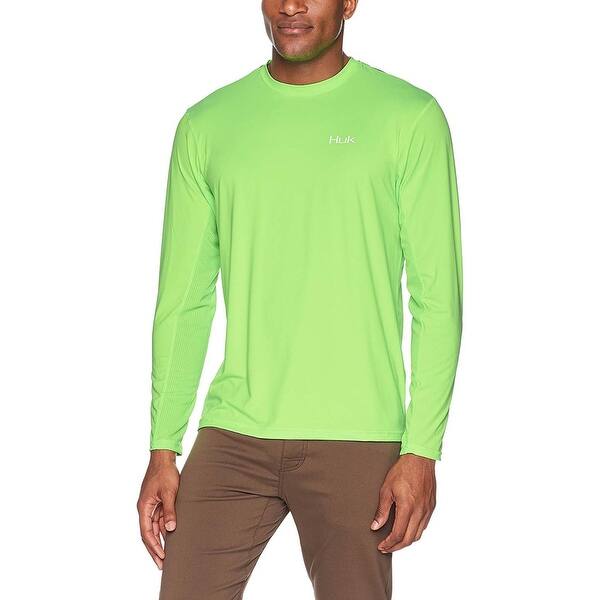 Shop Huk Men S Kc Scott Midnight Banks Icon Neon Green Small Long