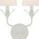 preview thumbnail 7 of 9, Crystorama Lighting Group 562 Broche 2 Light 21" Tall Wall Sconce with