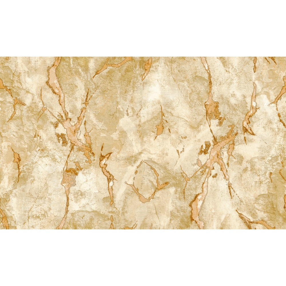 Galerie Wallcoverings Italian Design Collection Marmo Marble Effect Vinyl on Non-woven Metallic Wallpaper Roll Double Width