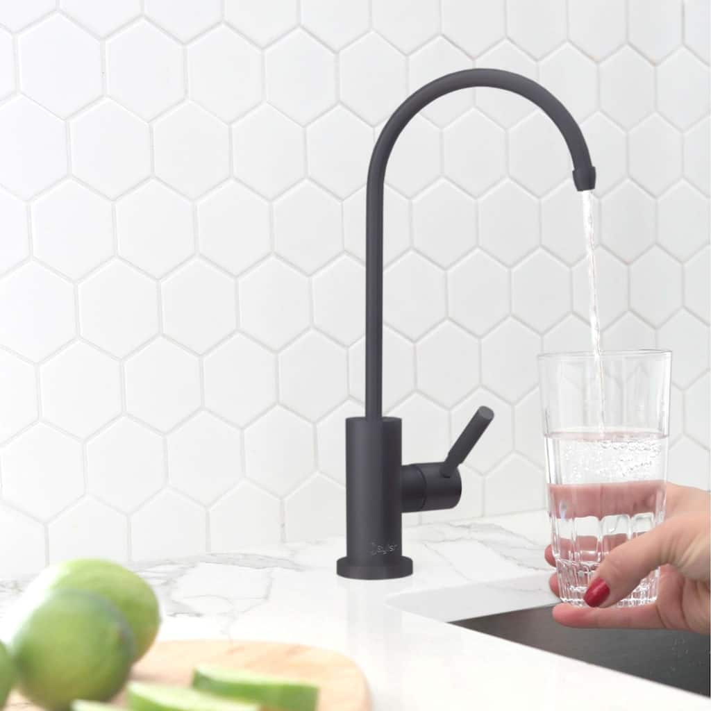 STYLISH Stainless Steel Commercial Water Filtration Bar Faucet High Spout