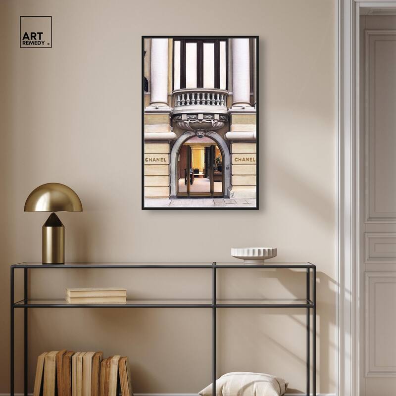 Expensive Store in Paris Canvas by Art Remedy