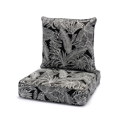 Terrasol Phoenix Palm Outdoor Deep Seat Cushion Set