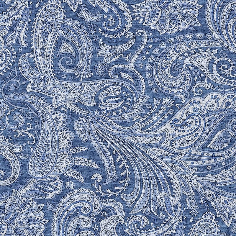 HomeRoots Paisley Transitional Rectangle Outdoor Rug