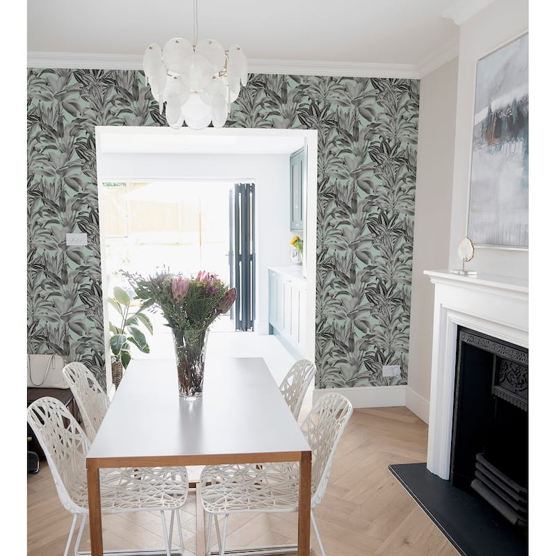 Greenhouse Plants Mint Wallpaper