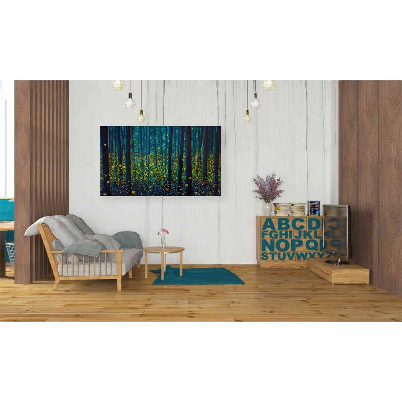 Epic Graffiti 'Fireflies' by DB Waterman, Canvas Wall Art