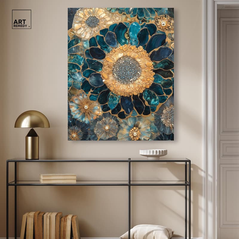 Opulent Geode II Canvas by Art Remedy, Gallery Wrapped