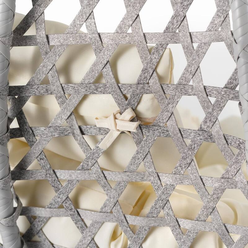 Wicker Hanging Egg Chair for Indoor and Outdoor Relaxation