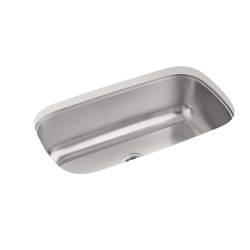 Sterling 36595 Valton 32-3/16" Undermount Single Basin Stainless Steel - Stainless Steel