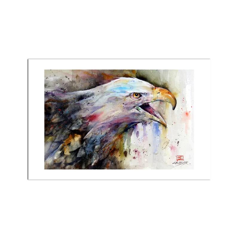 Eagle Fine Art Paper Print by Dean Crouser - Multi